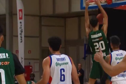 o panathinaikos sarose tin efes kai katektise