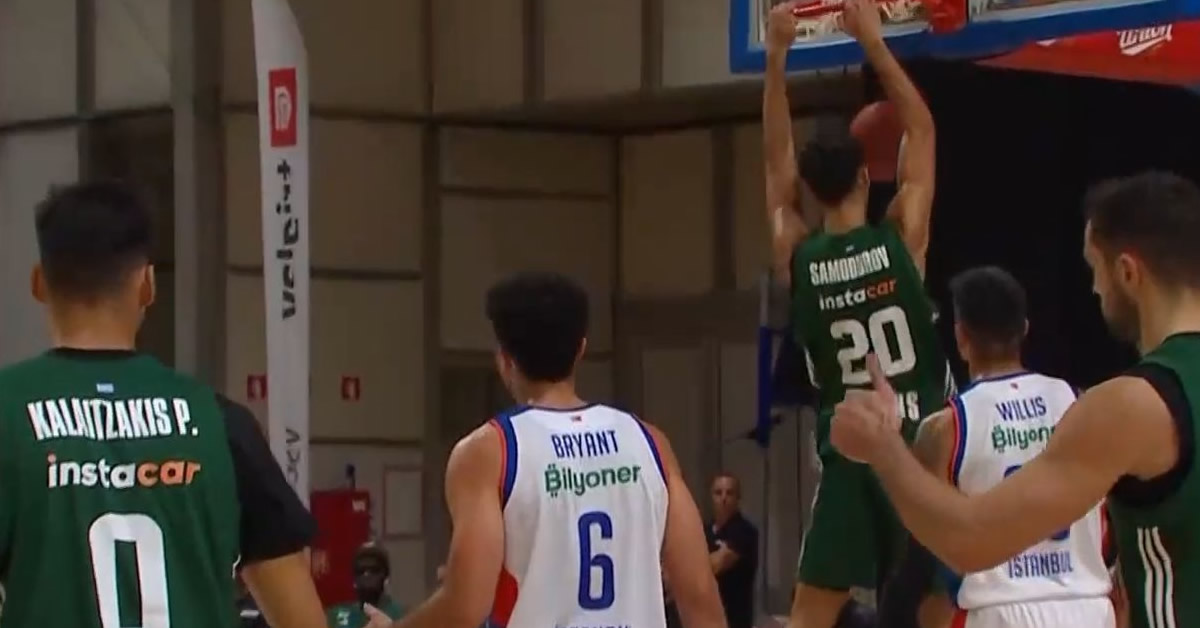 o panathinaikos sarose tin efes kai katektise